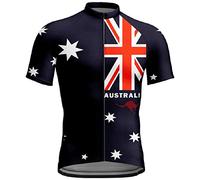 Maillot de ciclismo para hombre, manga corta, cómodo, gradiente, moda, tendencia, ajustado, traje de ciclismo de verano para hombre, B-negro., L