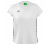 Erima Mujer Essential Team Camiseta de Deporte, Blanco, 40