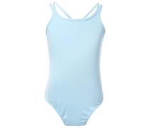 Maillot Gimnasia Ritmica Kids Girls Gymnastics Leotard Tutu Dress For Dancing Ballerina Clothes Ice Figure Skating Jumpsuit Children Ballet Dance Wear(Sky Blue,M)