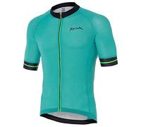 Maillot M/C Race Hombre Turquesa T. L