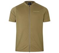 ENDURA Men's Loop Zipped Short Sleeve Jersey, Tweed Green, M