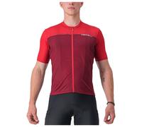 CASTELLI 4523017-611 Unlimited ENTRATA Jersey Men's T-Shirt Dark Red/Bordeaux S