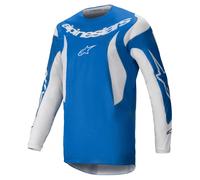 Maillot motocross Alpinestars Fluid Haul azul y blanco 2XL