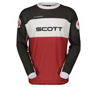 Maillot motocross Scott X-PLORE SWAP rojo-negro 3XL