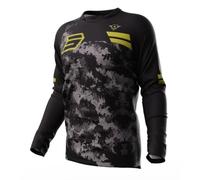 Maillot motocross Shot Devo Army negro-gris-dorado liquidación S