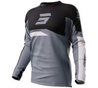 Maillot motocross Shot Devo Star gris liquidación XS