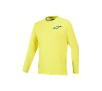 Maillot MTB Alpinestars A-Dura Air Manga Larga Amarillo FlúorS Amarillo Flúor