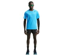 Nike Running - Ropa para trail running - M Nike Dri-Fit ADV Aeroswift SS Top Lt Current Blue Black - Talla M - Azul Azul M