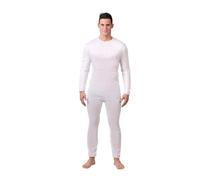 Fiestas Guirca Malla Básica Blanca para Hombre