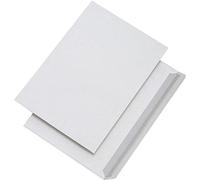 Mailmedia 287370 Bolsa de envío C4 autoadhesivo, sin ventana, blanco