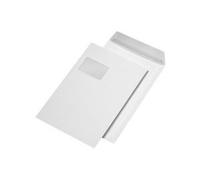 Mailmedia 323310 Bolsa de envío C4 autoadhesivos (con ventana, color marrón