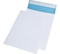 Mailmedia 391080 Bolsa de envío B4, fadenverstärkt, color blanco/azul
