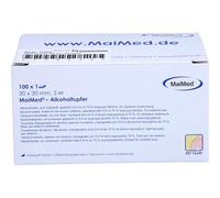 maimed algodón con alcohol 30 x 30 mm Blanco Fieltro 100 St