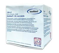 MaiMed Apósitos de fieltro 10 x 10 no estériles - 100 unidades de apósitos no estériles - apósitos no adherentes - apósitos de gasa