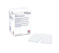 MaiMed - Apósitos de gasa (100% algodón, no estéril, 10 x 10 cm, 12 capas, 100 unidades)