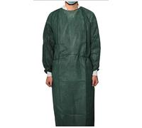 MaiMed Coat Protect Comfort Bata de protección de fieltro, verde, no estéril, 136 cm, 10 unidades