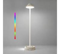 Maimeili Lámpara de mesa LED moderna con montaje en pared y sensor de movimiento Control táctil portátil con luz nocturna RGB Ideal para pasillos dormitorios baños salas de estar