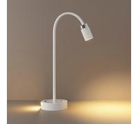 Maimeili Lámpara LED de mesa moderna con montaje en pared portátil Luz nocturna con control táctil y sensor de movimiento Ideal para pasillos dormitorios baños salas de estar