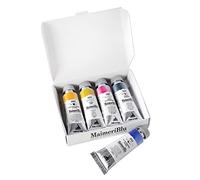 MAIMERI Blu Acuarelas Profesionales Monopigmento, set 5 Tubos 12 ml