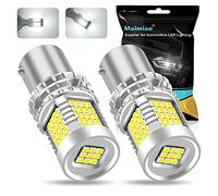 Maimiao 1157 BAY15D P21/5W Bombilla LED 12V 2016SMD Blanco Canbus libre de errores reemplazar automóviles Luces de marcha atrás LED faros antiniebla luces de posición luces de freno 2PCS