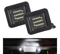 Maimiao 2 Piezas LED matrícula luces lámparas bombillas 3528 SMD 12V 6500K Xenón Blanco CanBus No hay error, Para 2015-2018 Ford 150 Raptor