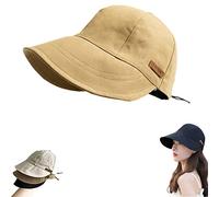 MAIMiao Sombrero de protección UV sin maquillaje,Sombrero de sol para mujeres,Sombrero de sol UPF50+ para mujeres