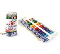 MAIN D'ARTISTE - 36 Lápices de Colores - Pasatiempo Creativo - 030097 - Colorear - Multicolor - Estuche - Creatividad - Actividades Manuales - Kit Completo - A partir de 5 años