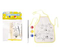 MAIN D'ARTISTE - Delantal para Pintar - Pasatiempo Creativo - 030093 - Pintura - Modelo Aleatorio - Juguete para Niños - Creatividad - Actividades Manuales - Kit Completo - A partir de 3 años