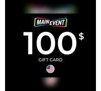 Main Event Gift Card 100 USD Key - UNITED STATES