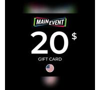 Main Event Gift Card 20 USD Key - UNITED STATES