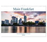 Main Frankfurt (Wandkalender 2026 DIN A4 quer), CALVENDO Monatskalender: Die schönsten Bilder der Metropole