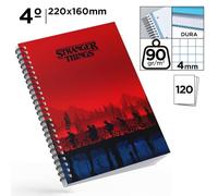 MAIN PAPER Cuaderno Anillas Stranger Things 21X16Cm