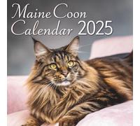 Maine Coon Calendar 2026 Fluff, Whiskers & Whimsy: Charming Cats for Every Month - Gift for Organizing & Planning