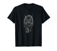 Maine Coon Cat Gift Women Men - Mom Dad Lover Camiseta