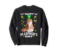 Maine Coon Cat Happy St Catricks Day St Patricks Day Cats Sudadera