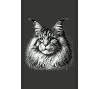 Maine Coon Cat Planner: A 60-Page Minimalist Organizer for Daily Tasks: A Refined Daily Companion with Space for Priorities, Goals, and Reflections