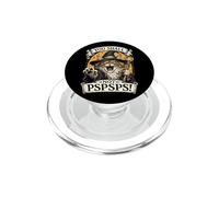 Maine Coon Cat Wizard: No lo harás, PSPSPS Fantasy Magic PopSockets PopGrip para MagSafe