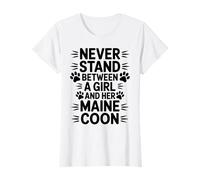 Maine Coon Chica Divertido Maine Coon Camiseta
