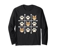 Maine Coon Paws Grid Game American Longhair Manga Larga