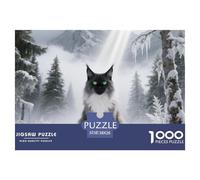 Maine Coon Puzle De 1000 Piezas Rompecabezas DIY Gato de Mascota Adorable Juego Familiar Regalo para Toda La Familia Regalos para Mujeres, Regalos para Hombres38x26cm/1000pcs