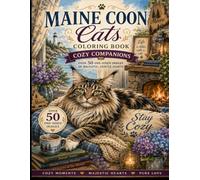 Maine Coons Cozy Companion Coloring Book: Over 50 One-sided Images of Gentle Giants