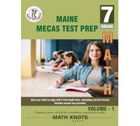 MAINE State (MECAS) , 7th Grade MATH Practice Tests ,Volume 1