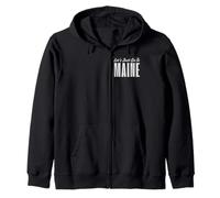 Maine Vacationland - Let's Just Go Tees, Tops, Accesorios Sudadera con Capucha