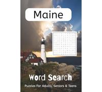 Maine Word Search Puzzle Book: Word Searches with Easy to Read Print about Maine | 6x9 inches, 110 pages | 50+ Puzzles .... Gift for Vacations, Holidays and Free Times