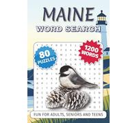 Maine Word Search Puzzle Book: Word Searches with Easy-to-Read Print about Maine, Lighthouses, Lobster, Forests and More | 6 x 9 inches, 102 pages | ... Times (Across America Word Search Adventures)