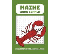 Maine Word Search Puzzle Book: Word Searches with Easy to Read Print about the state of Maine, and Northern New England | 6x9 inches, 110 pages | 50+ ... Gift for Vacations, Holidays, and Free Times