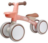 Mainely Personalizable Bicicleta de Equilibrio de Madera Luna Rosa - Ligera & Resistente - fomenta el Equilibrio & la coordinación - para niños a Partir de 2 años - Personalizada con Nombre - Tryco
