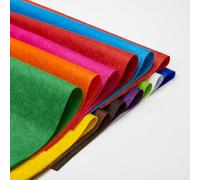 Mainetti Papel de seda premium, 100% reciclable, 50 x 75 cm, 13 colores surtidos, sin ácido, para embalaje de regalo y ocio creativo, 26 hojas