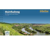 MainRadweg von Bayreuth nach Mainz: Von Bayreuth nach Mainz.1:75.000, 546 km, GPS-Tracks Download, LiveUpdate (Radtourenbücher)