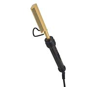 Mains Operated Afro Straightening Comb - Gold